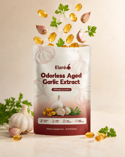 Aged Garlic Extract – 7500mg Odorless Softgels