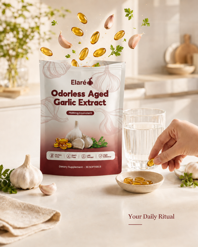 Aged Garlic Extract – 7500mg Odorless Softgels